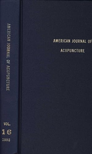 American Journal of Acupuncture Vol. 16