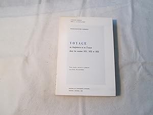 Image du vendeur pour Voyage en Angleterre et en France dans les Annes 1831, 1832 et 1833. mis en vente par Doucet, Libraire/Bookseller