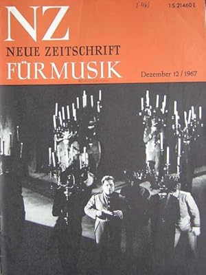 Immagine del venditore per 128. Jahrgang. Heft 12 / 1967. Gegrndet von Robert Schumann (1834). Herausgegeben von Ernst Thomas. Mit vielen Fachbeitrgen und vielen meist dokumentarischen Fotos im Text. venduto da Antiquariat Tarter, Einzelunternehmen,