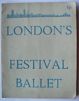 London's Festival Ballet. Programme for 1958. With Loosely Inserted, the Folding Sheet Programme ...