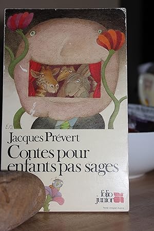Seller image for Contes Pour Enfants Pas Sages (Stories for Children) for sale by Wagon Tongue Books
