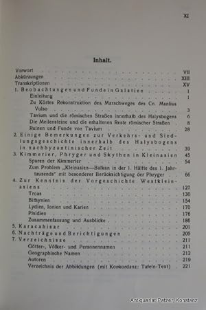 Seller image for Kleinasiatische Studien. Unvernderter Nachdruck der Ausgabe Istanbul 1942. Amsterdam, Hakkert, 1967. Mit 3 Karten u. 41 Tafelseiten. XV, 224 S. Or.-Lwd.; Rcken mit Bibliothekssignatur. (Istanbuler Mitteilungen, 5). for sale by Jrgen Patzer