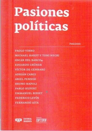 Imagen del vendedor de PASIONES POLITICAS a la venta por Buenos Aires Libros