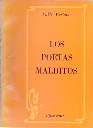 Imagen del vendedor de LOS POETAS MALDITOS. (Prlogo de Luis Cernuda) a la venta por Buenos Aires Libros