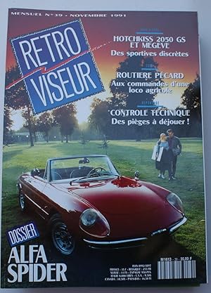 Rétroviseur N°39 de Novembre 1991