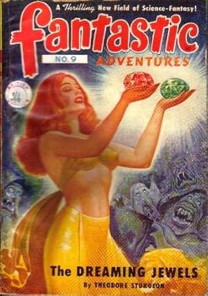 Seller image for Fantastic Adventures Vol. XII No.2 February 1950 (British Edition No.9) (The Dreaming Jewels; Doom Ship; Null F) for sale by N & A Smiles