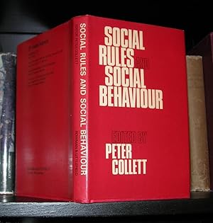 Immagine del venditore per SOCIAL RULES AND SOCIAL BEHAVIOUR venduto da Evolving Lens Bookseller
