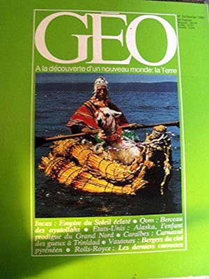 Bild des Verkufers fr Geo N 24 A La Decouverte D'un Nouveau Monde : La Terre zum Verkauf von JLG_livres anciens et modernes