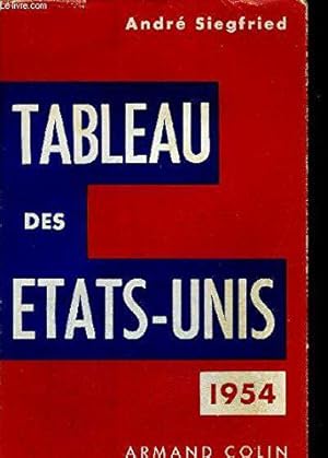 Seller image for Tableau des etats-unis. for sale by JLG_livres anciens et modernes