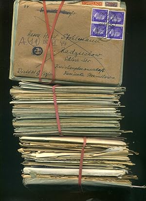 Konvolut von ca. 155 Briefen der Familie Stohlmann. Ganzsachen mit Briefen, teilweise philatelist...