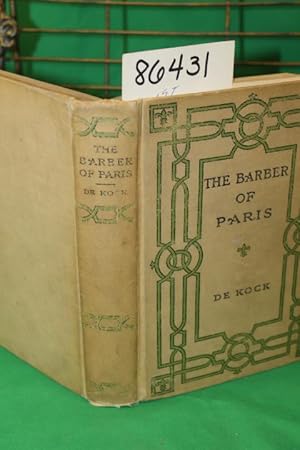 Seller image for The Barber of Paris for sale by Princeton Antiques Bookshop