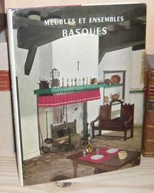 Seller image for Meubles et ensembles Basques, Paris, ditions Charles Massin, sans date (annes 60). for sale by Mesnard - Comptoir du Livre Ancien