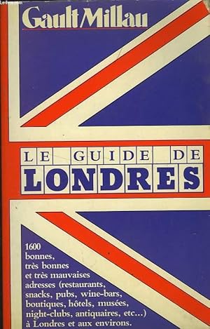 Bild des Verkufers fr LE GUIDE LONDRES zum Verkauf von Le-Livre