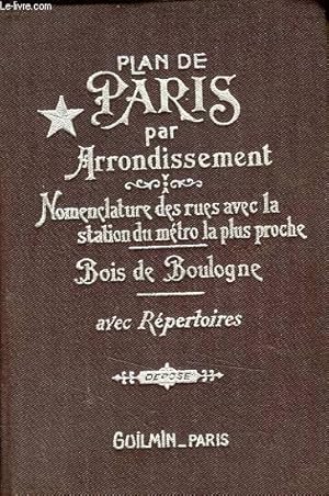 Bild des Verk�ufers f�r PLAN DE PARIS PAR ARRONDISSEMENT zum Verkauf von Le-Livre