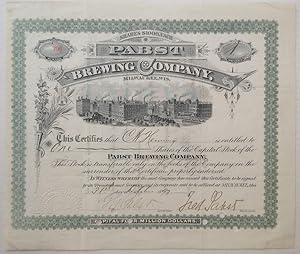 Autographed Stock Certificate