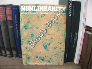 Immagine del venditore per Nonlinearity; Volume 8, Number 6, November 1995 venduto da PsychoBabel & Skoob Books