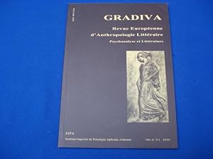 GRADIVA. Revue Européenne d'Anthropologie Littéraire. Psychanalyse et Littérature. Vol. 10 n°1