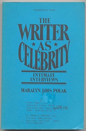 Bild des Verkufers fr The Writer As Celebrity: Intimate Interviews zum Verkauf von Between the Covers-Rare Books, Inc. ABAA