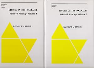 Image du vendeur pour STUDIES ON THE HOLOCAUST: SELECTED WRITINGS [TWO VOLUME SET] mis en vente par Dan Wyman Books, LLC