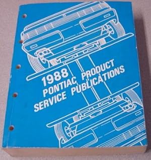 Seller image for 1988 Pontiac Product Service Publications for sale by Books of Paradise