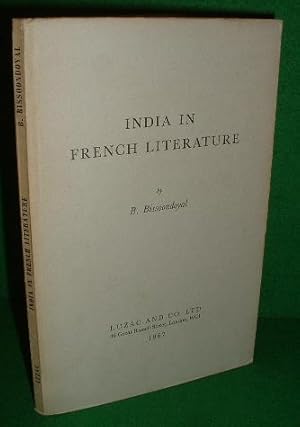 Bild des Verkufers fr INDIA in FRENCH LITERATURE zum Verkauf von booksonlinebrighton