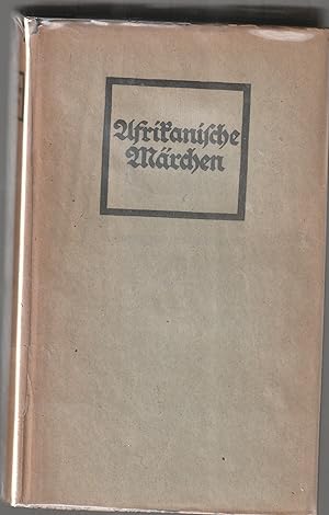 Bild des Verkufers fr Afrikanische Mrchen. (Die Mrchen der Weltliteratur.) zum Verkauf von Alexanderplatz Books