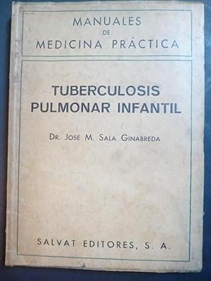 Bild des Verkufers fr La Tuberculosis de la Base del Pulmn. (Patogenia, formas anatomoclnicas y tratamiento.) zum Verkauf von Carmichael Alonso Libros