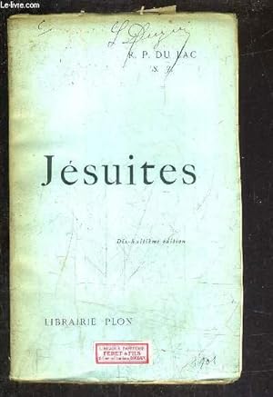 Imagen del vendedor de JESUITES / 18E EDITION. a la venta por Le-Livre