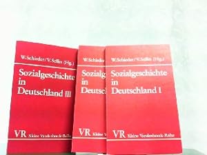 Imagen del vendedor de Sozialgeschichte in Deutschland. Hier Band 1-3 in 3 Taschenbchern. a la venta por Antiquariat Ehbrecht - Preis inkl. MwSt.