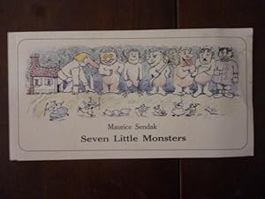 Imagen del vendedor de Seven Little Monsters a la venta por Gargoyle Books, IOBA