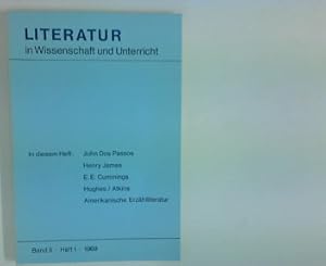 Bild des Verkufers fr Literatur in Wissenschaft und Unterricht ; Band 2, Heft 1 / 1969. zum Verkauf von ANTIQUARIAT FRDEBUCH Inh.Michael Simon