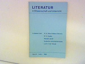 Bild des Verkufers fr Literatur in Wissenschaft und Unterricht ; Band 2, Heft 4 / 1969. zum Verkauf von ANTIQUARIAT FRDEBUCH Inh.Michael Simon