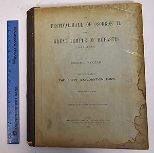 Imagen del vendedor de The Festival Hall of Osorkon II in the Great Temple of Bubastis (1887-1889) a la venta por Mullen Books, ABAA