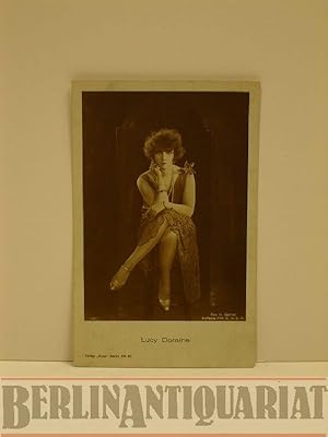 Bild des Verkufers fr Lucy Doraine. Postkarte von der Schauspielerin Lucy Doraine. Foto: H. Grtner. Eichberg Film. zum Verkauf von BerlinAntiquariat, Karl-Heinz Than