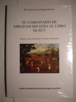 El Comentario de Abraham Ibn Ezra al libro de Rut