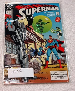 Image du vendeur pour Superman - Issue number 46 - August 1990 mis en vente par Preferred Books