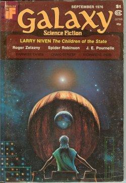 Bild des Verkufers fr GALAXY Science Fiction: September, Sept. 1976 ("The Hand of Oberon") zum Verkauf von Books from the Crypt
