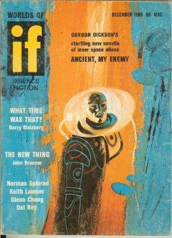 Imagen del vendedor de IF Worlds of Science Fiction: December, Dec. 1969 ("Ancient, My Enemy") a la venta por Books from the Crypt