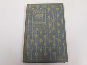 Seller image for Lyrical Verse : First Volume (1558-1685) [FIRST VOLUME] for sale by Goldstone Rare Books