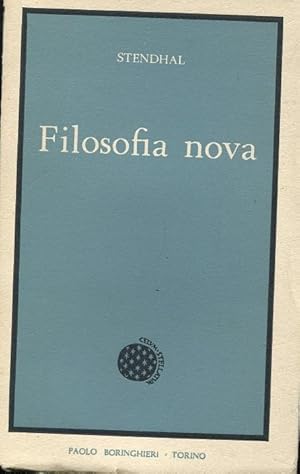 FILOSOFIA NOVA (postumo), Torino, Boringhieri Paolo, 1961