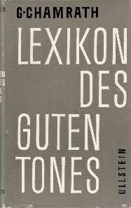 Lexikon des guten Tones.