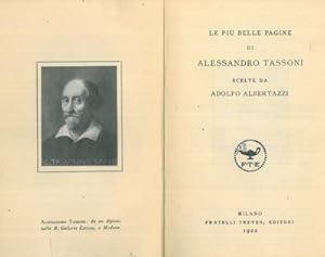 Seller image for Le pi belle pagine di Alessandro Tassoni. for sale by Libreria Piani