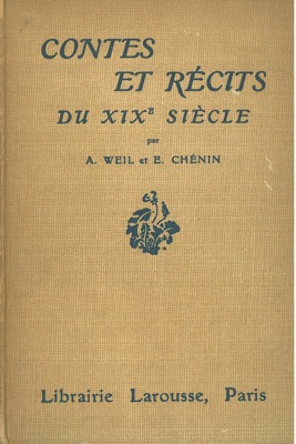 Contes et recits du XIX siecle.