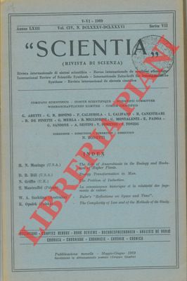 Scientia. Rivista di scienze.