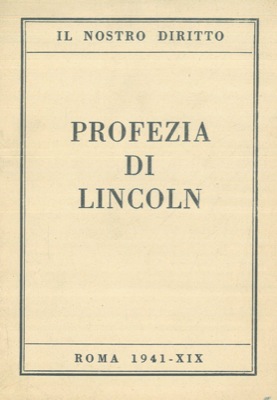 Profezia di Lincoln.