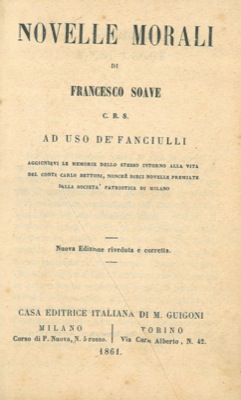 Novelle morali ad uso de' fanciulli.