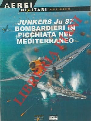 Junkers Ju 87 bombardieri in picchiata nel Mediterraneo.