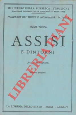 Bild des Verkufers fr Assisi e dintorni. zum Verkauf von Libreria Piani