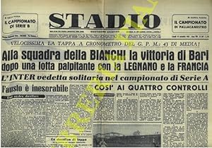 Alla squadra della Bianchi la vittoria di Bari dopo una lotta palpitante con la Legnano e la Fran...