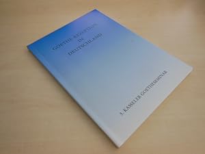 Imagen del vendedor de Goethe - Rezeption in Deutschland. Vortrge des 5.Kasseler Goethe-Seminars. a la venta por Antiquariat Hamecher